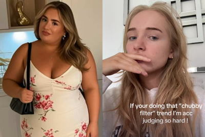 An Unhinged ‘Chubby Filter’ Is Trending On TikTok & WTF Is This Nonsense