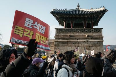 South Korea Opposition Urges Swift Ruling On President's Fate