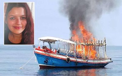 London tourist missing after fire rips through diving boat in Thailand