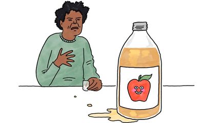 Is it true that … apple cider vinegar can stop blood sugar spikes?