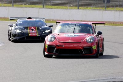 Gambrell is first winner of BRSCC's new Pro Sports Sprint series at Silverstone