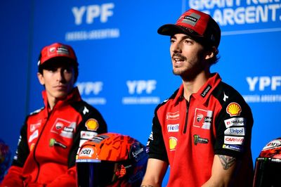 Room to improve for Bagnaia on Fridays in battle against MotoGP team-mate Marquez