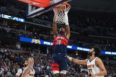 Washington's rookie Alex Sarr made NBA history in a 126-123 win vs. Denver