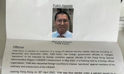 Melbourne residents receive letter offering $200k for information on Hong Kong pro-democracy activist