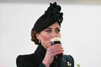 Kate buys round of drinks to mark 125 years of Irish Guards on St Patrick’s Day