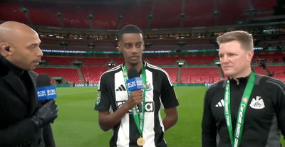 Arsenal fans have Alexander Isak transfer theory after Thierry Henry hails 'complete' striker