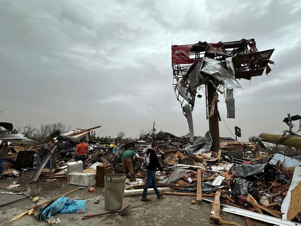 Cleanup under way after massive storm barreled across at least eight US states