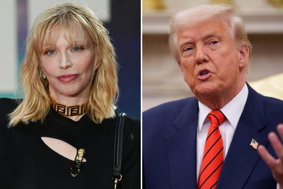 Courtney Love is moving to the UK due to Trump presidency: ‘It’s frightening now’