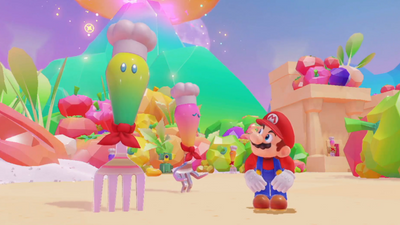 8 years later, Super Mario Odyssey players are still getting awed by the discovery that you can destroy metal crates by turning into a bird and pecking them 200 times