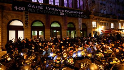 Police evict migrants from Paris theatre after months-long occupation