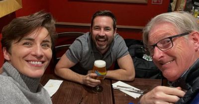 Martin Compston links up with Line of Duty co-stars for pint on St Paddy's Day