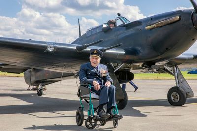 Last surviving pilot from the Battle of Britain, John 'Paddy' Hemingway, dies at age 105