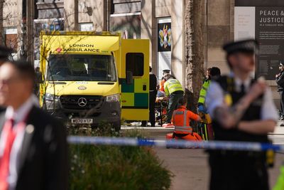 Woman killed and two injured after van crash in central London