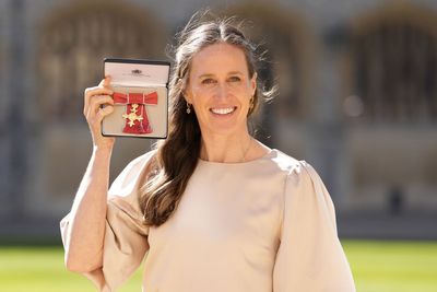 Rower Helen Glover says having family ‘makes you unstoppable’ as she is made OBE