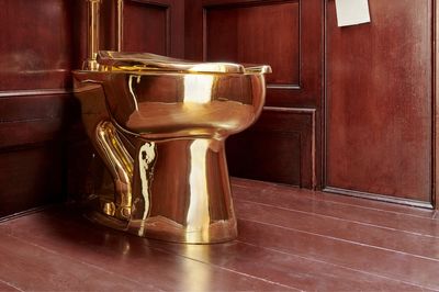 Two men guilty over theft of £4.75m golden toilet from Blenheim Palace