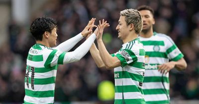 What Celtic players are away on international duty and who do they face?