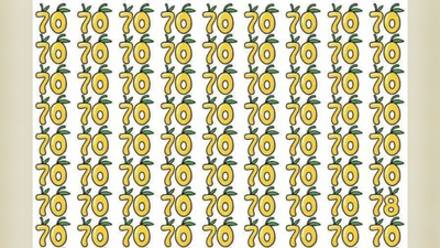 Optical illusion: Can you spot the number '78' in less than 7 seconds?
