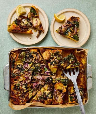 Brian Levy’s recipes for cornbread ‘pizza’ and rice pudding squares