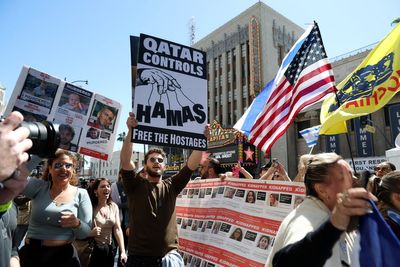 Snow White star Gal Gadot's Walk of Fame ceremony disrupted by protesters