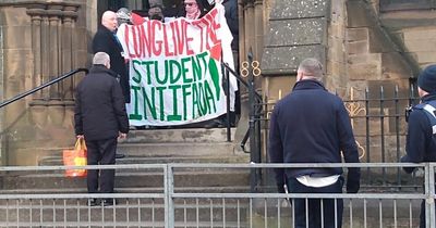 Scottish university students end occupation over Israeli arms funding