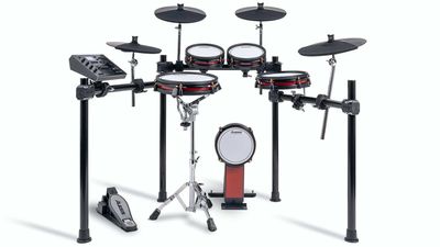 Alesis’ popular Crimson e-kit just got an upgrade with version III sporting new heads and a new BFD-powered drum brain