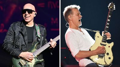 “I don’t think I got the intro right until halfway into the tour. It felt so odd to my fingers”: Joe Satriani reveals the Eddie Van Halen guitar parts he found most difficult to play