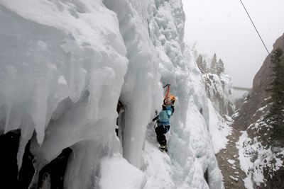 Ice Park Threatened By Climate Change Finds An Ally In US Silver Mine
