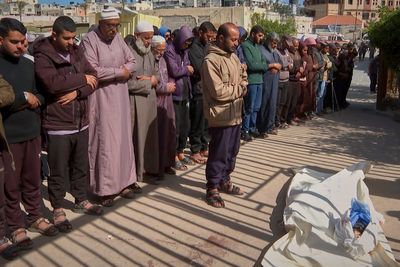 A pregnant woman and her young son were killed in Gaza by an Israeli airstrike