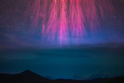 Mysterious ‘red lightning’ spotted over Himalayas is finally explained