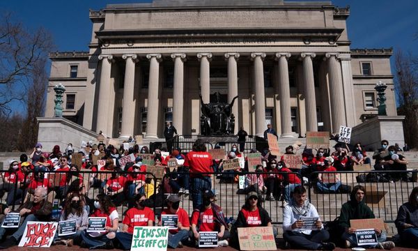 US universities face choice to surrender or fight back against Trump’s ‘takeover’