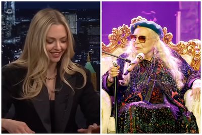 Joni Mitchell streams surge after Amanda Seyfried’s viral ‘California’ cover on Jimmy Fallon