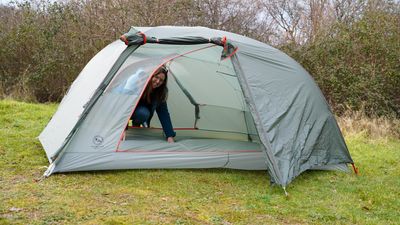 I took the Big Agnes Copper Spur UL3 XL into the woods, and its off-ground storage was a revelation