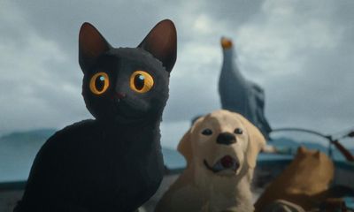 Flow review – Oscar-winning animation is a beautiful and painterly animal adventure