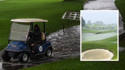 Singapore Classic Opening Round Delayed Due To Waterlogged Course