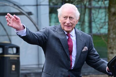 King learns about latest cancer research as visit to Northern Ireland continues