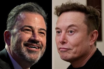 Elon Musk responds after Jimmy Kimmel mocks him over Tesla fires and Nazi salutes