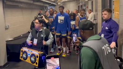 McNeese Basketball Manager Amir ‘Aura’ Khan Led the Team’s Walkout in Epic Fashion