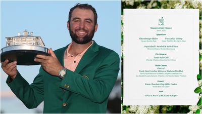 What's A 'Scottie Style' Cheeseburger? Scheffler Explains Masters Champions Dinner Menu...Including The Dish He Injured His Hand Making On Christmas Day