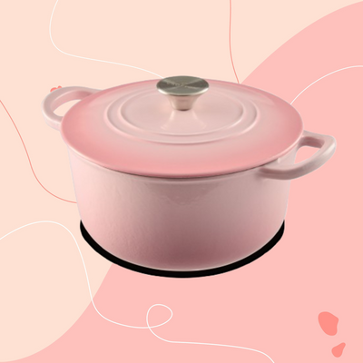 Aldi's sell-out cast iron casserole dish has been given a stunning colour update for spring – its £19.99 price tag rivals that of Le Creuset and Staub