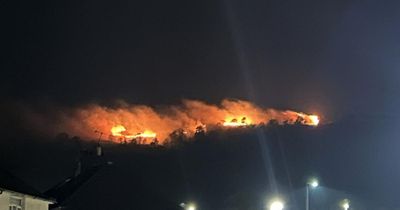 Wildfire breaks out above village amid ‘extreme risk’ alert across Scotland