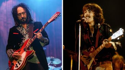 “I didn’t think I played that well. I had a hunch he could pull something out with the slide. I handed him the guitar, and he just did it”: The time Mike Campbell asked George Harrison to take over his own guitar solo