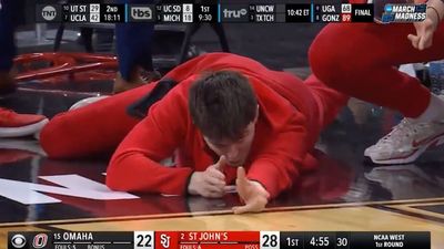 Fans Were Shocked by St. John’s Bench Sniper Celebration vs. Omaha