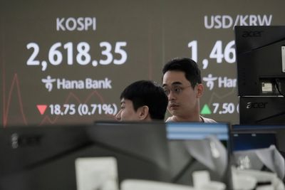 Stock market today: Asian shares are mixed after Wall St edges lower on US policy uncertainty