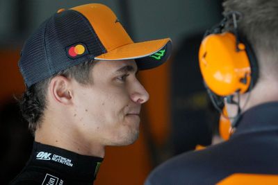 Lando Norris sets the practice pace for McLaren in Shanghai