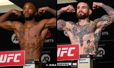 UFC Fight Night 255 video: Leon Edwards, Sean Brady make weight in London