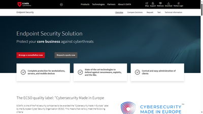 G Data Endpoint Protection Business