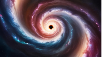 Cosmic 'tornadoes' rage around the heart of the Milky Way and its supermassive black hole