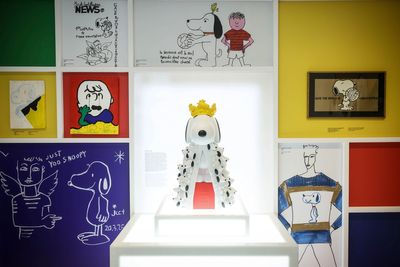 A new exhibition in Paris celebrates Snoopy's style ahead of his 75th birthday