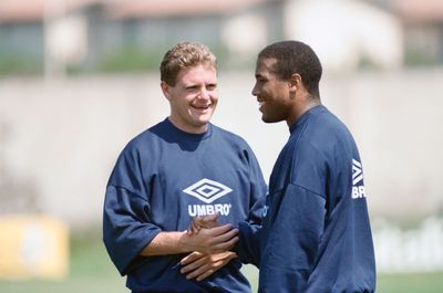 WATCH: Gazza attempts World in Motion rap made famous by John Barnes