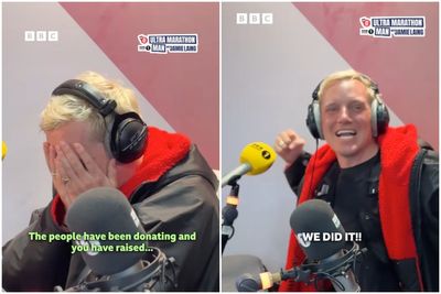 Emotional moment Jamie Laing learns how much he raised for Comic Relief